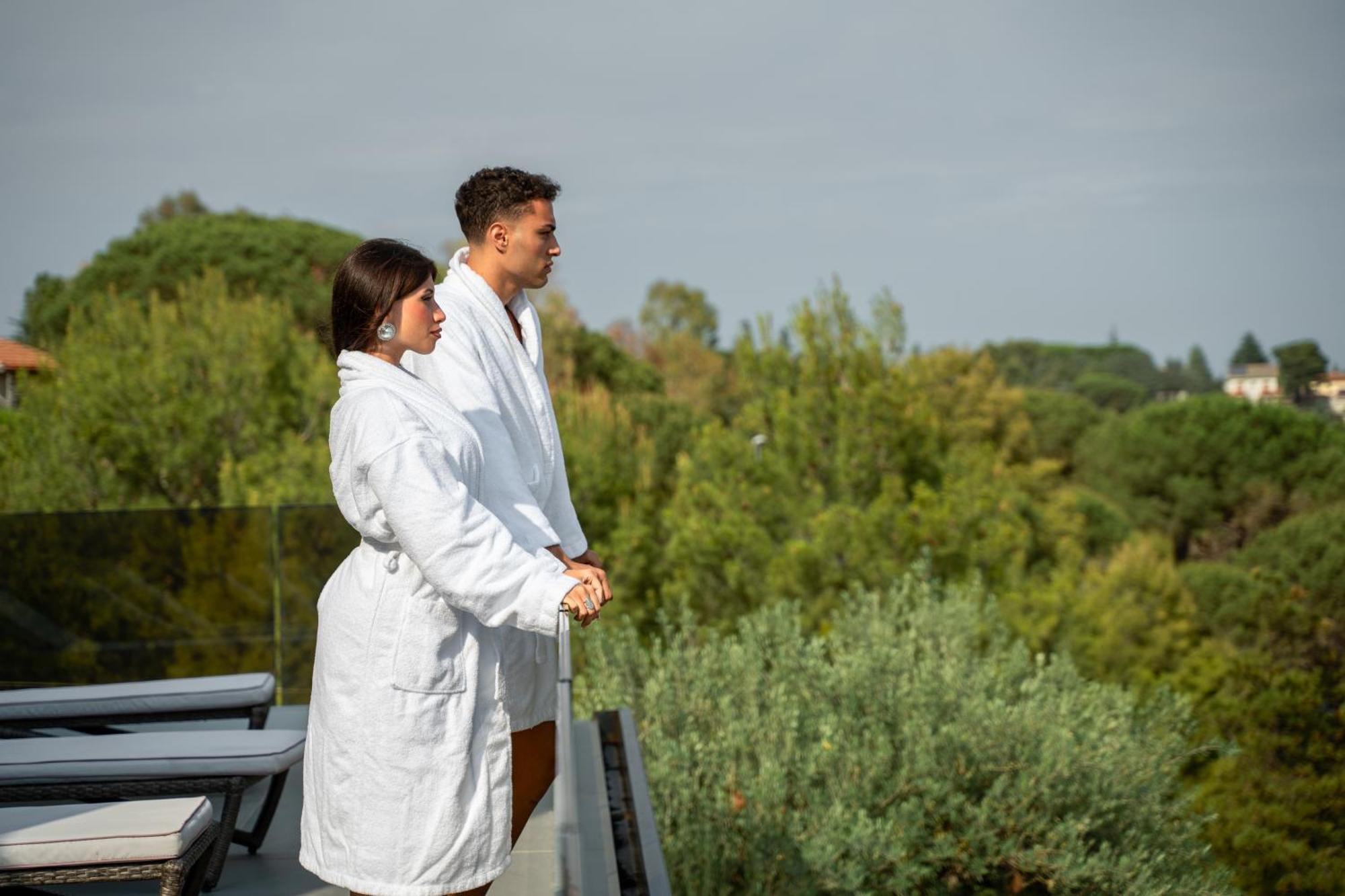 Mon Luxury Rooms Spa Nicolosi Exteriör bild